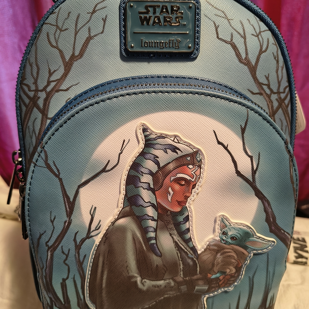 Loungefly Blue Backpack with Star Wars Design